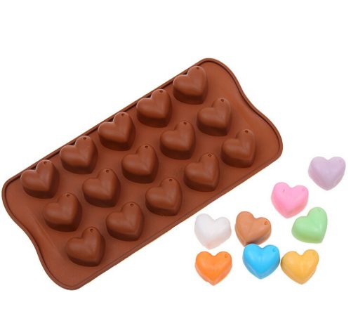 Colorful-Silicone-Heart-Shape-Chocolate-Mould-kenya